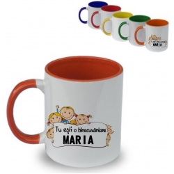 Cana color personalizata, Tu esti o binecuvantare!